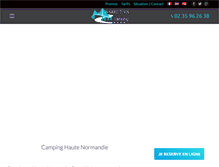 Tablet Screenshot of camping-barre-y-va.com